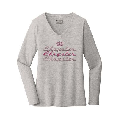 Women's Long Sleeve V-neck