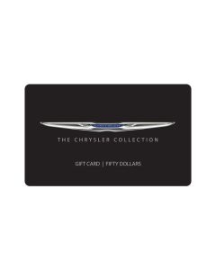 $50.00 Chrysler Collection Gift Card