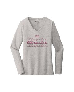 Women's Long Sleeve V-neck