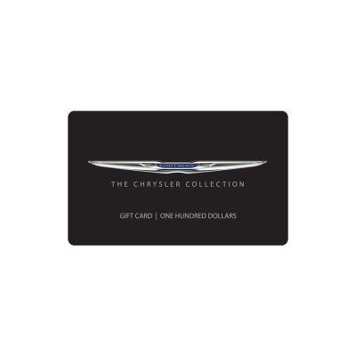 $100.00 Chrysler Collection Gift Card