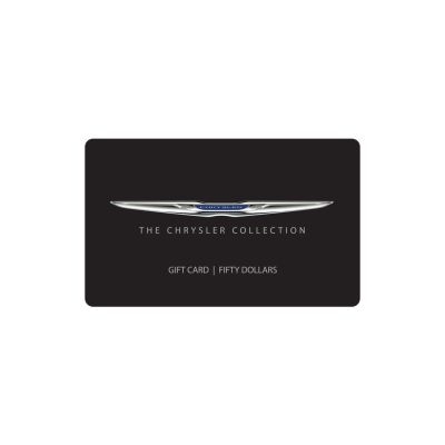 $50.00 Chrysler Collection Gift Card